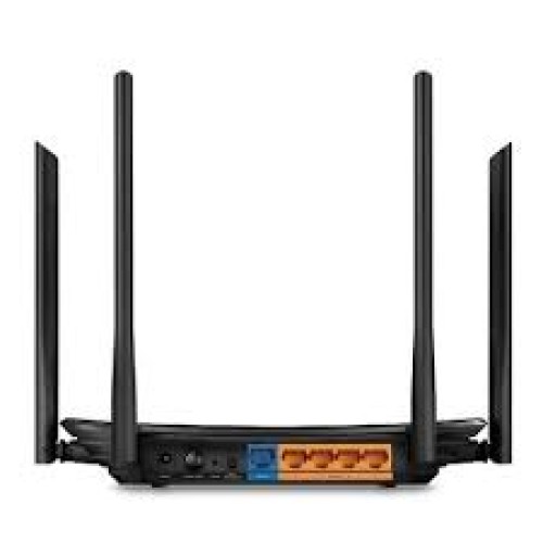 TP-Link Archer C6 V4 - Supports 802.11 AC Standard - Simultaneous 2.4GHz 400 Mbps - MU-MIMO Dual WiFi Router